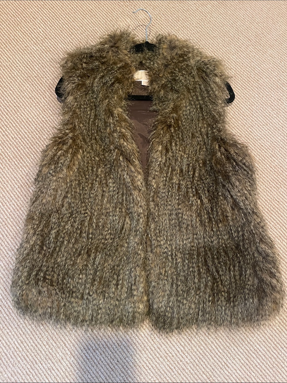 MICHAEL Michael Kors Faux Fur Vest - Brown Tones